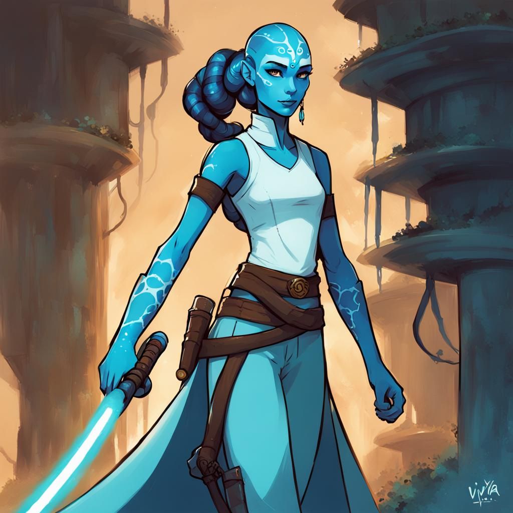 Aayla Secura, "Viria Style"