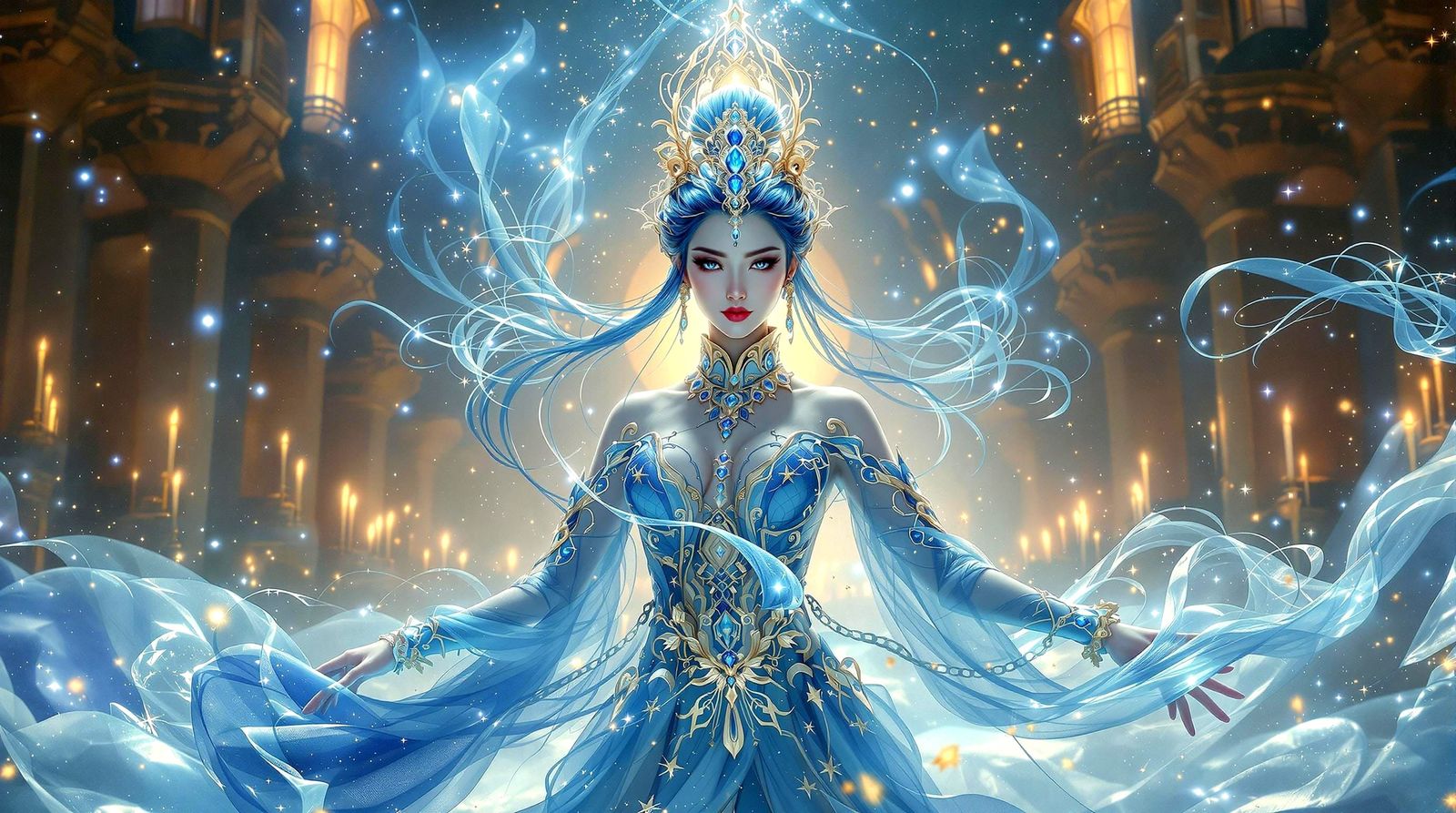 Piscean Empress of the Nebula Court