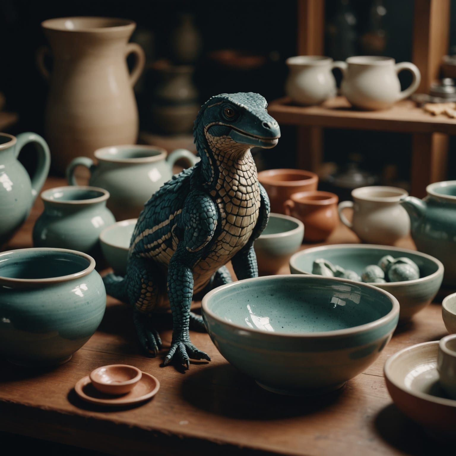 Dramatic Ceramics Still Life on Film