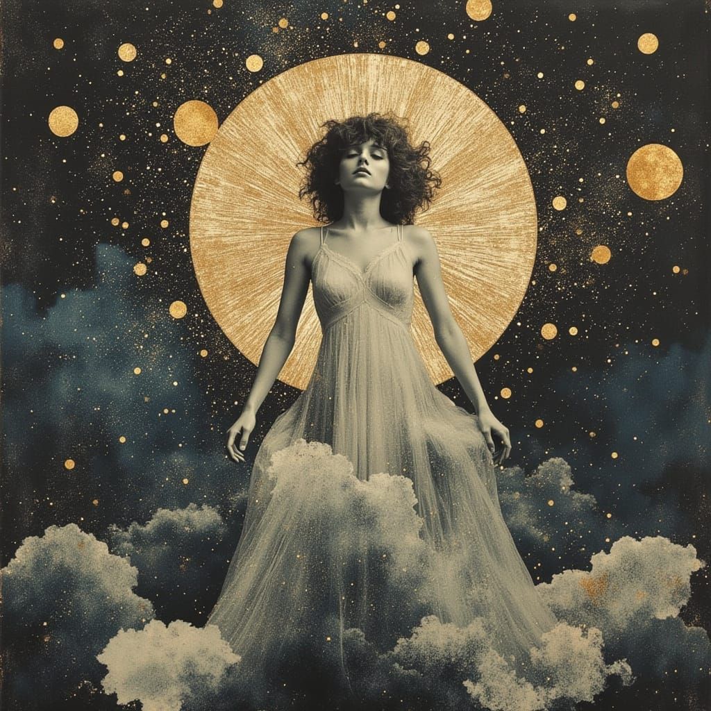 Ethereal Halo with Dreamlike Divinity