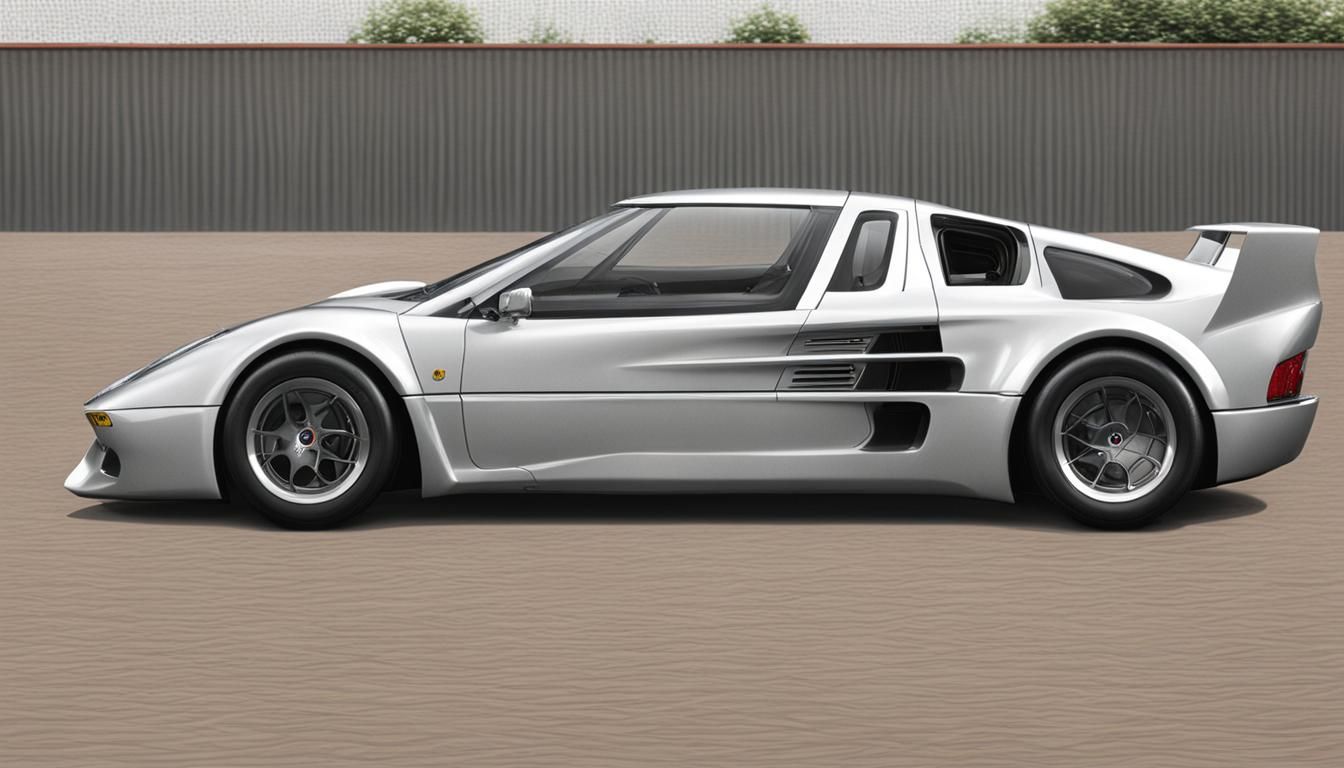 Sleek EB114 Super Car Design