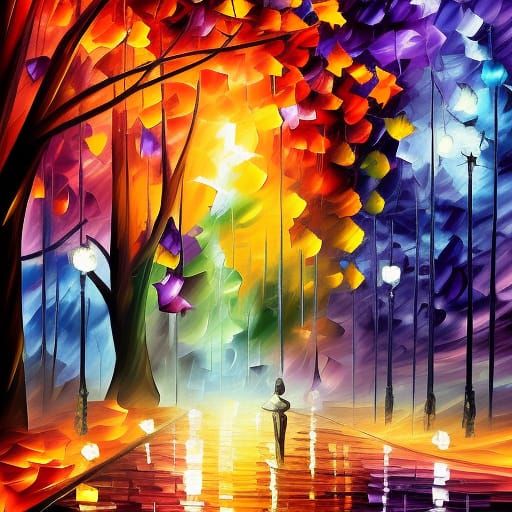 Colourful Rain
