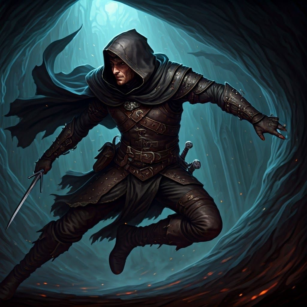 The Agile Thief, Cloaked in Darkness