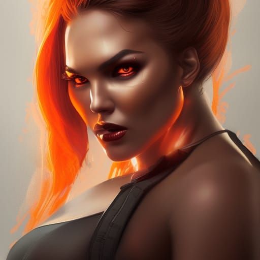 Stunning Halloween Superhero Portrait in Hyperdetailed Style