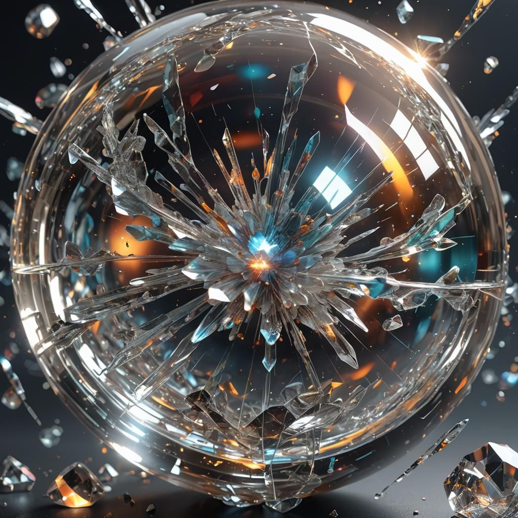 Crystal Ball with Fusion Reaction in 3D