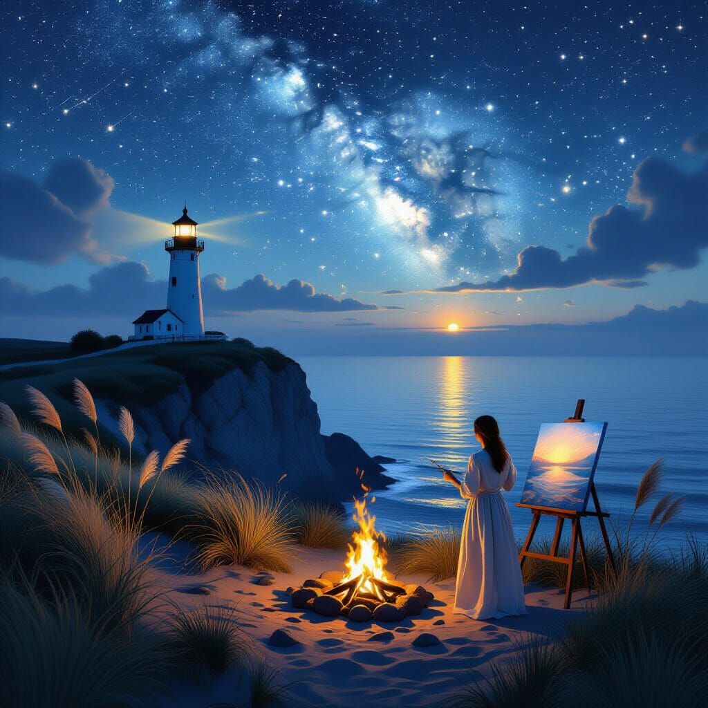 Summer Nights by the Sea