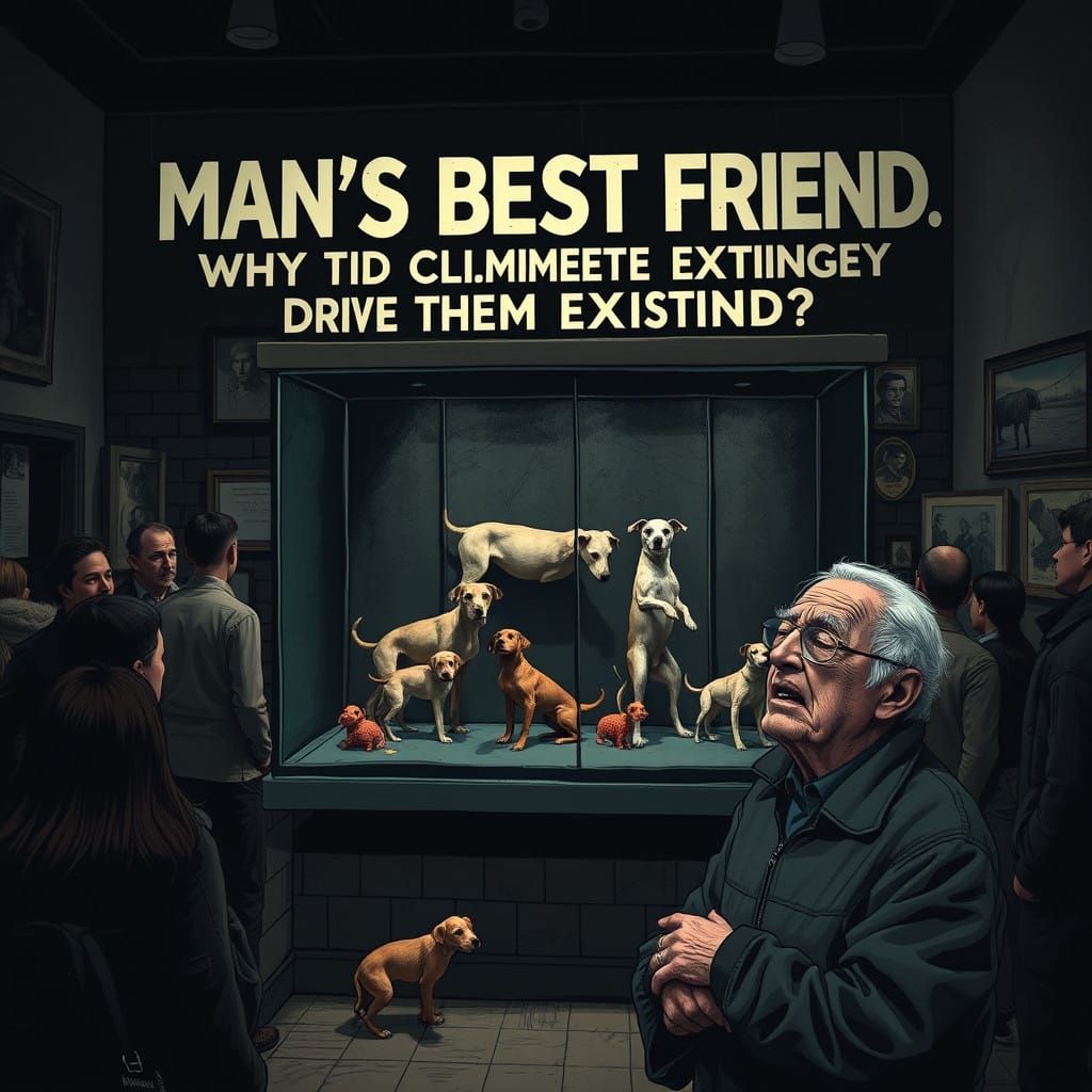 Extinct Canine Species Memorialized in Haunting US Zoo Exhib...