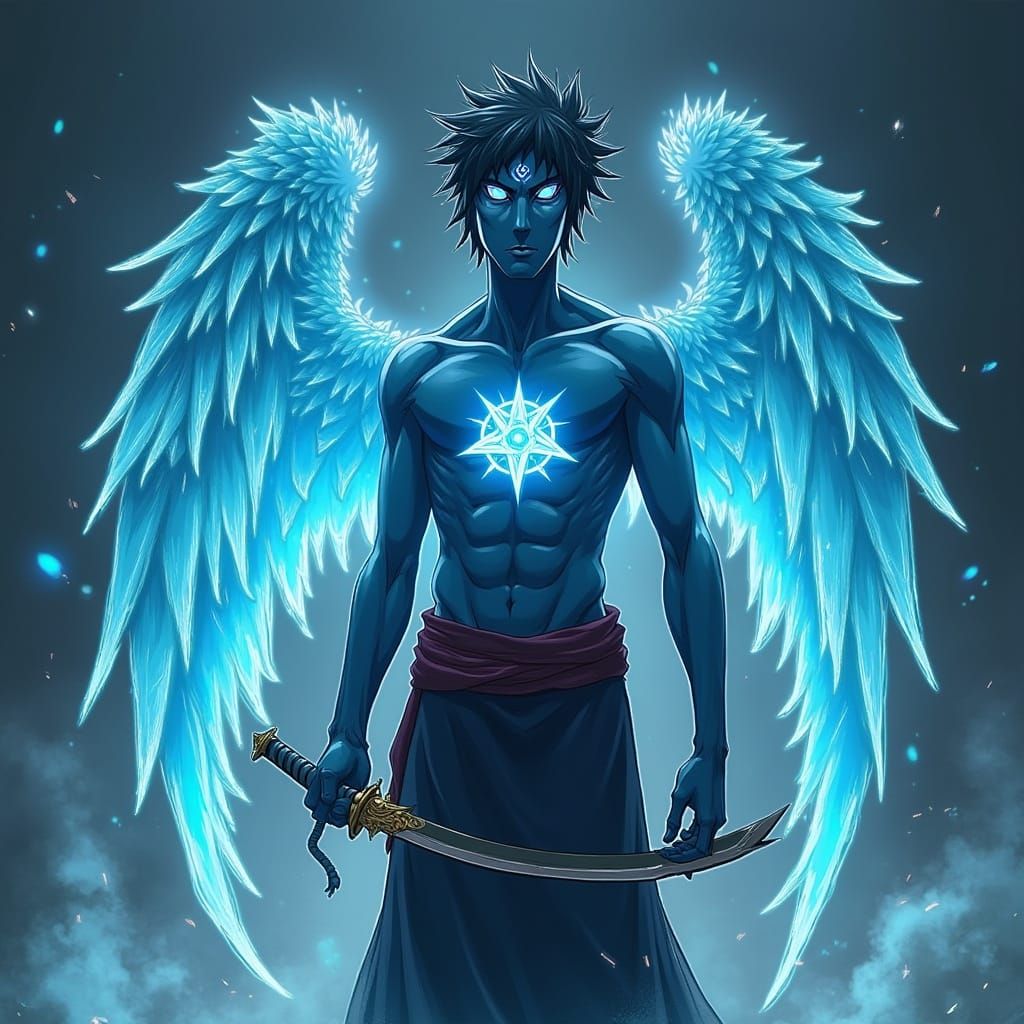 Majestic Aquamarine Susanoo Radiates Clarity and Genius