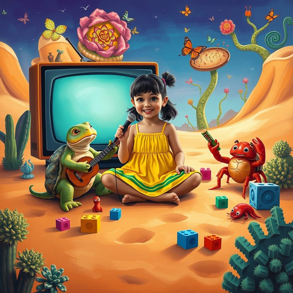 Whimsical Garden Performance in Vibrant Corporate Animation ...