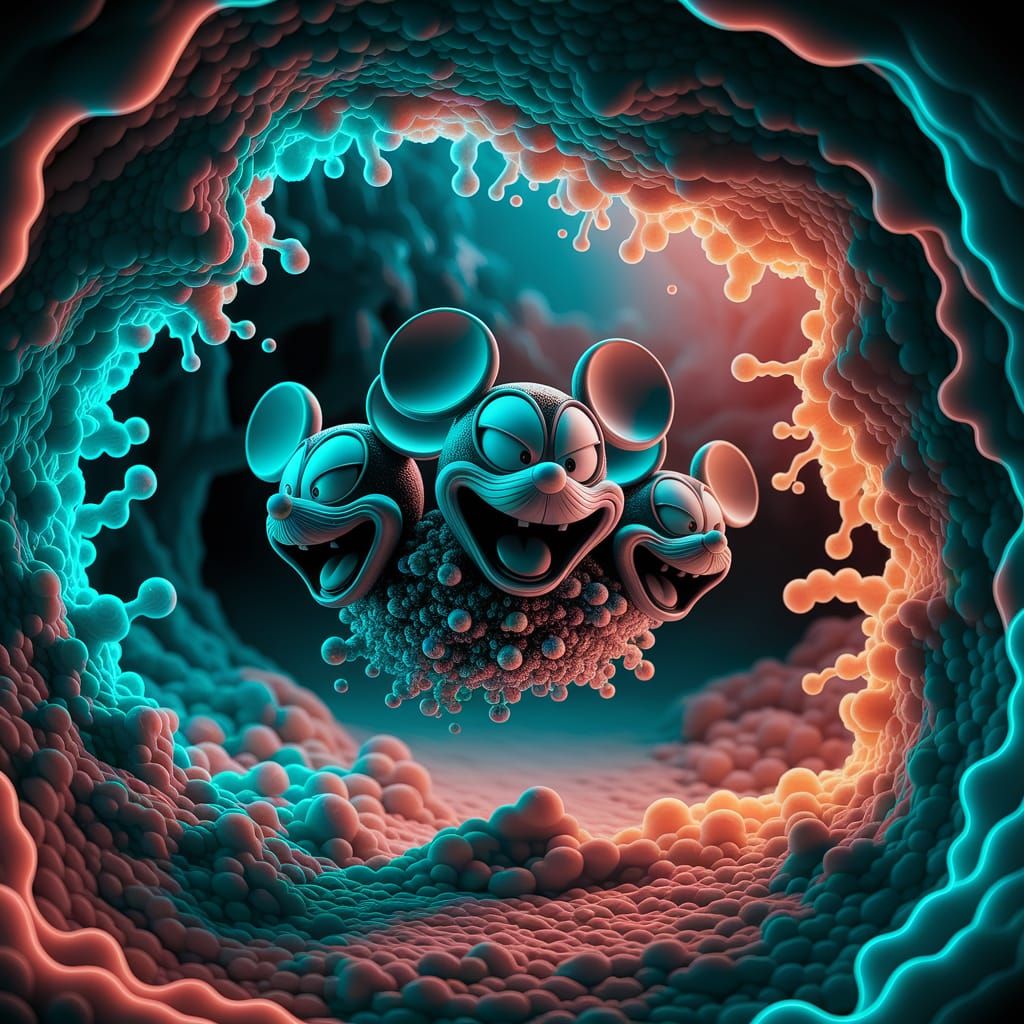 Embryo of the evil Mickey