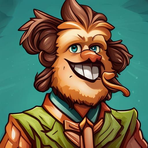 Cereal Mascot Portrait