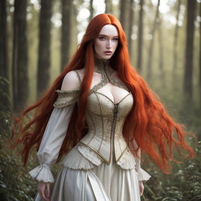 Striking Nude Portrait in Hyperrealistic Style