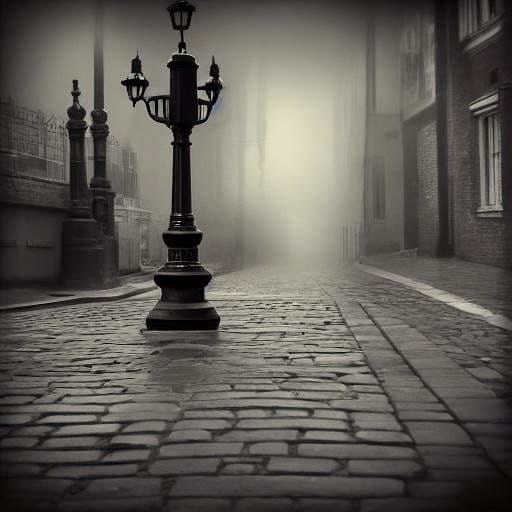 Elegant Victorian Lamp in a Cozy Setting