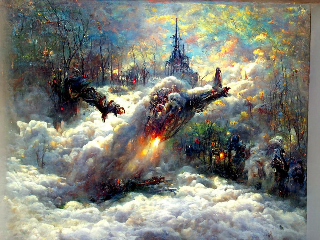 Ethereal Fall: Fantasy Warscape in Hyperdetail