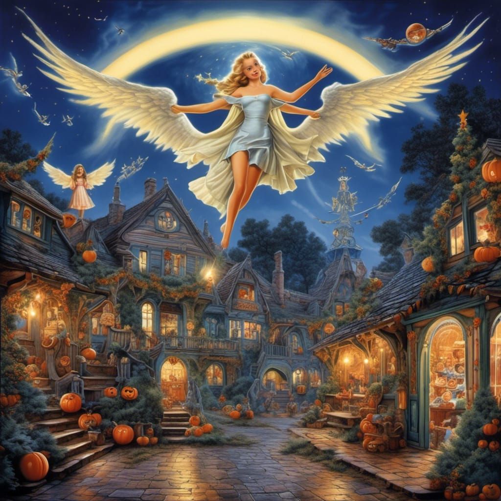 CHRISTMAS AFTERGLOW ANGELS 3023