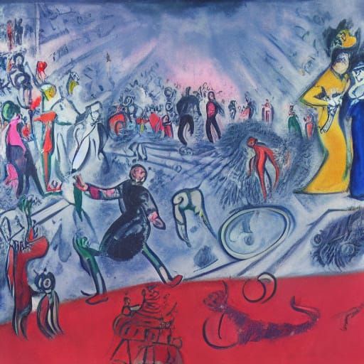 Cat's Disco Floor in Vibrant Rave Style