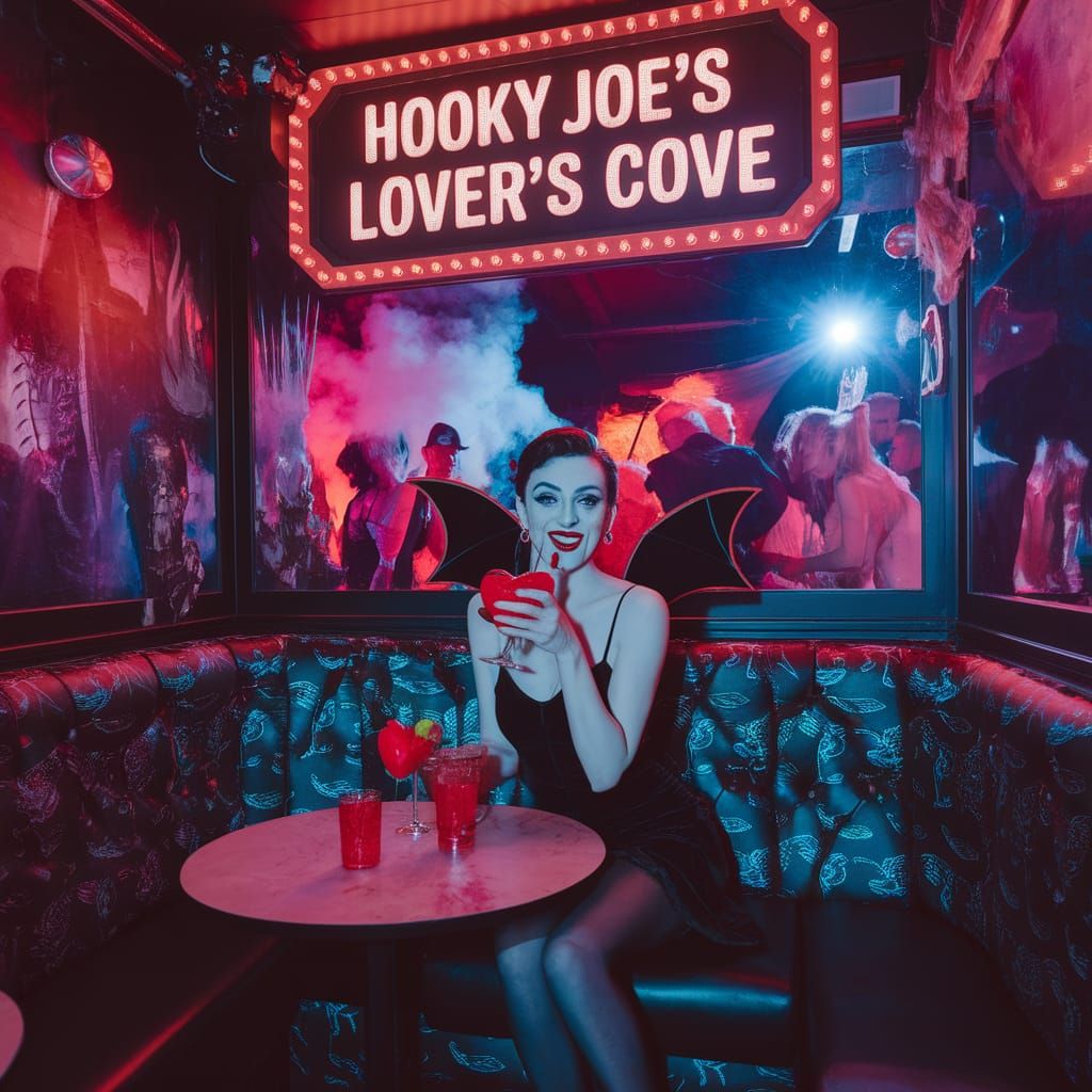 Underground Nightclub "Hooky Joe's Lover's Cove" with Vampir...