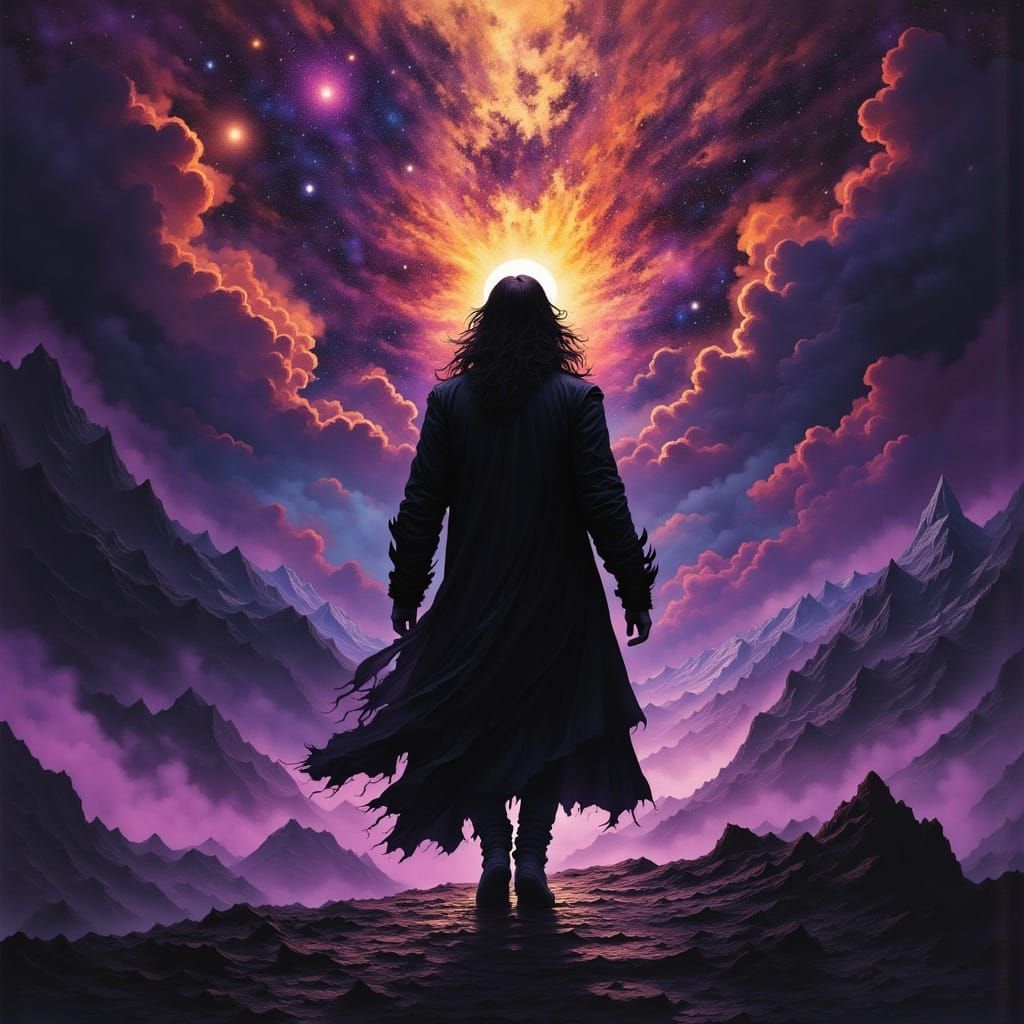 Ozzy Osbourne: Dark Fantasy Art in Heaven