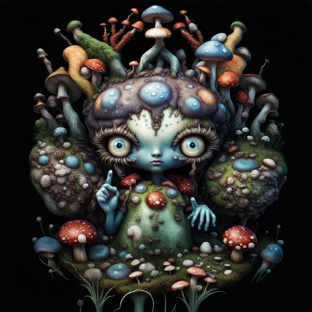Fungi Girl 8760