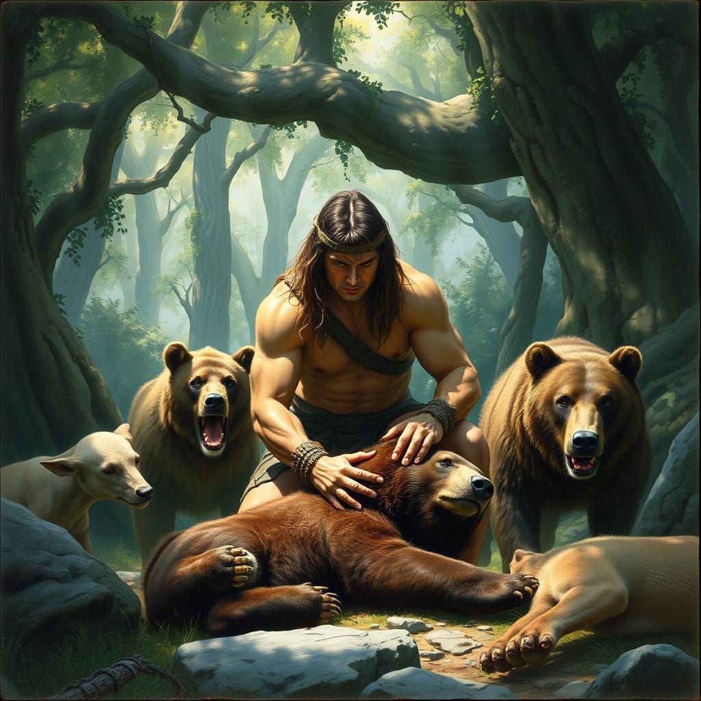 Heroic Fantasy Conan in the Wild