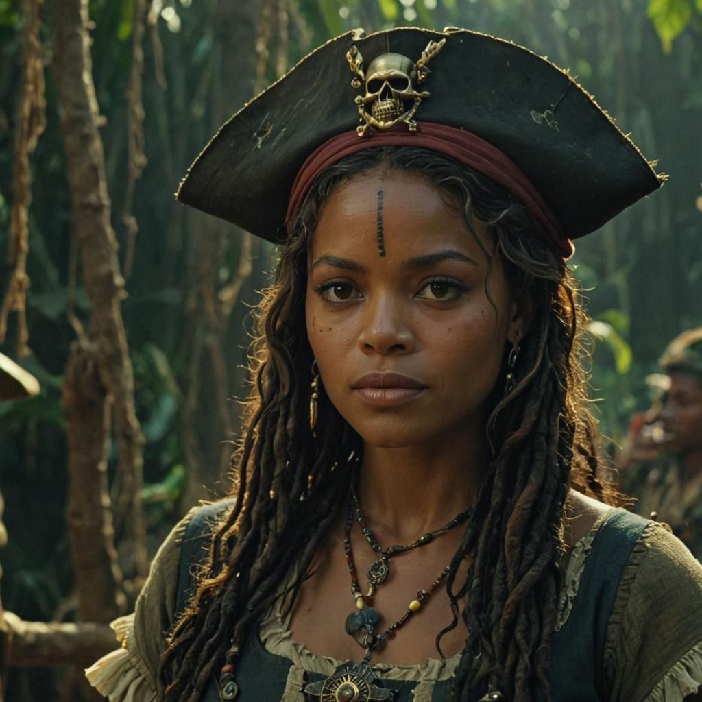 A pirate's heart is never bound by rules, but by the freedom...