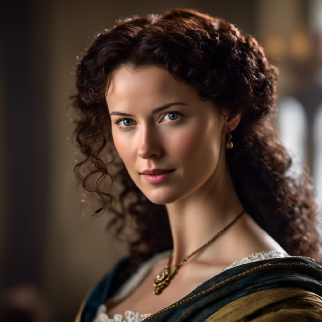 Realistic Portrait of Claire Fraser