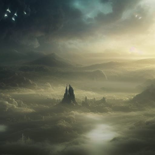 Epic Digital Matte Painting: The Smallness of Things