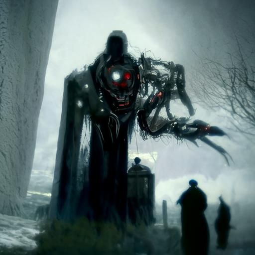 Sinister AI Generated Fantasy Art