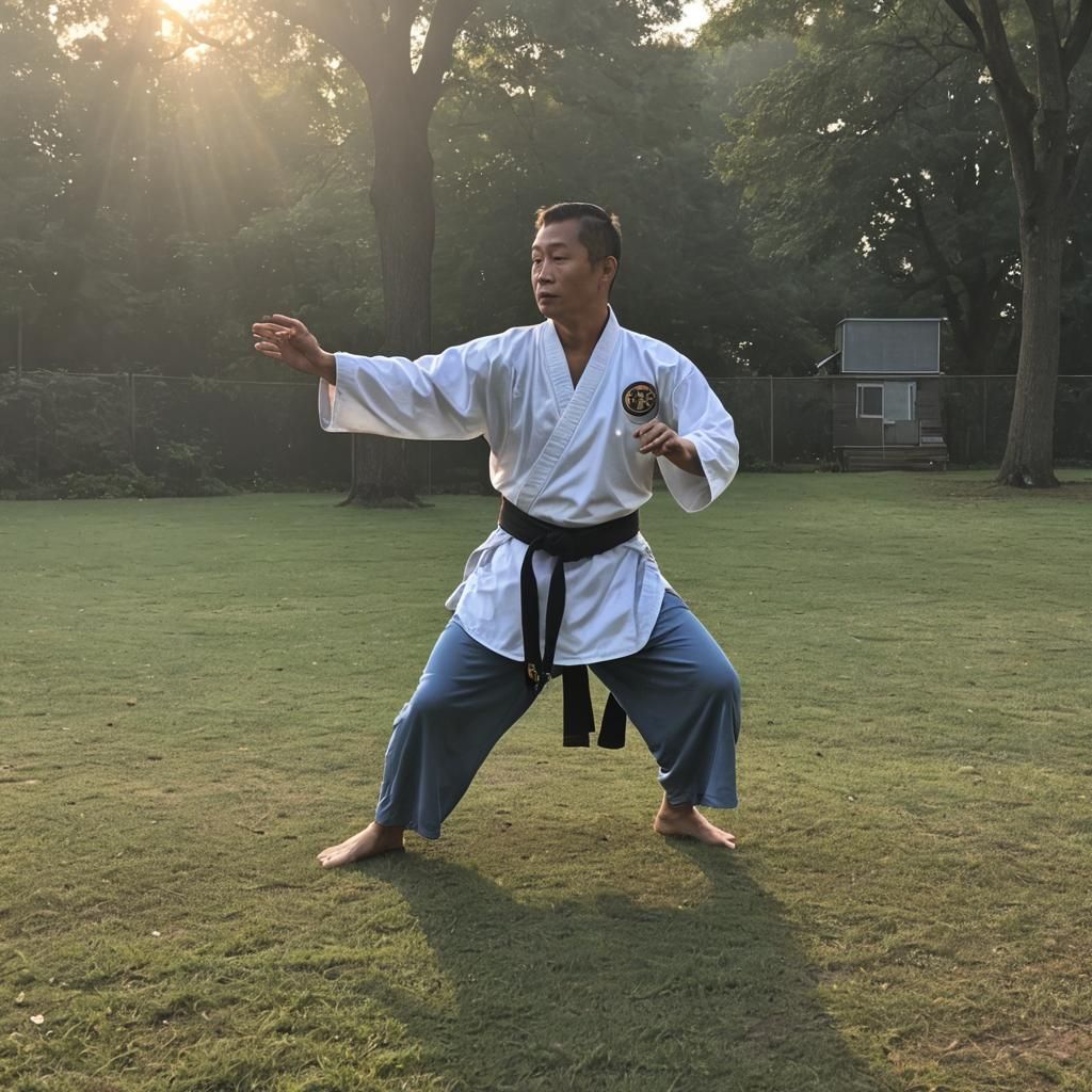 Tai Chi Master at Daybreak Serenity