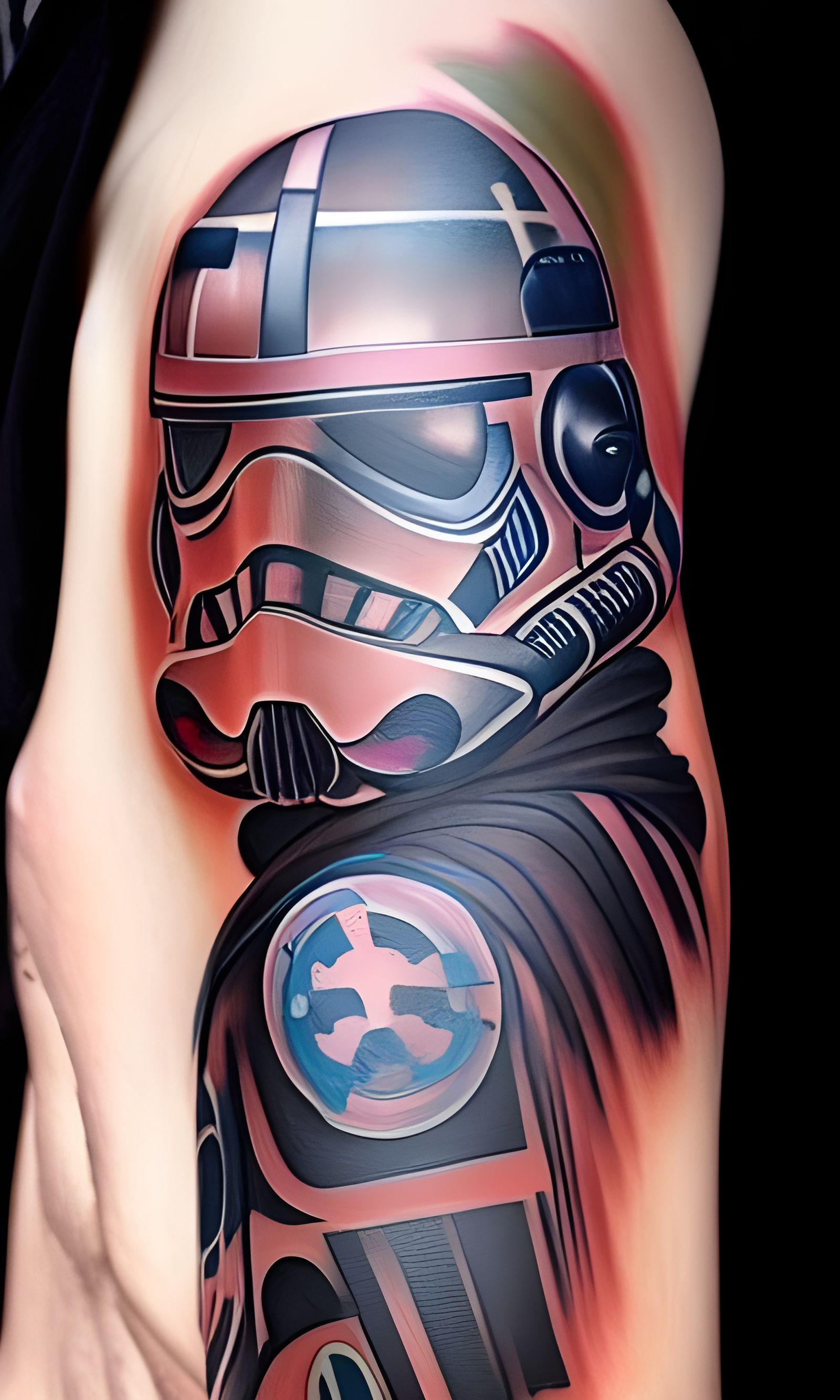 Cosmere and Star Wars Tattoo Arm