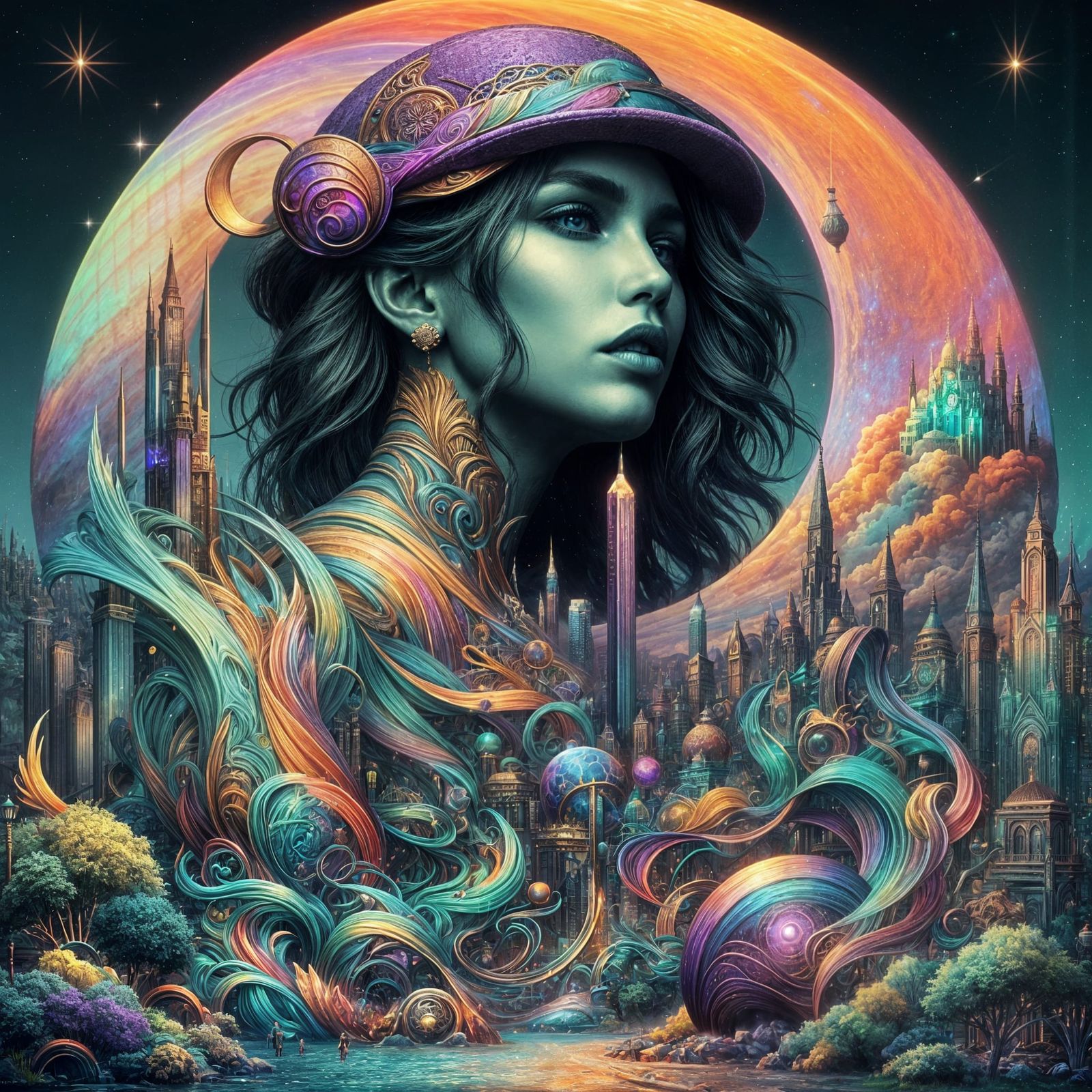 Art Nouveau Punk World of Enhancement