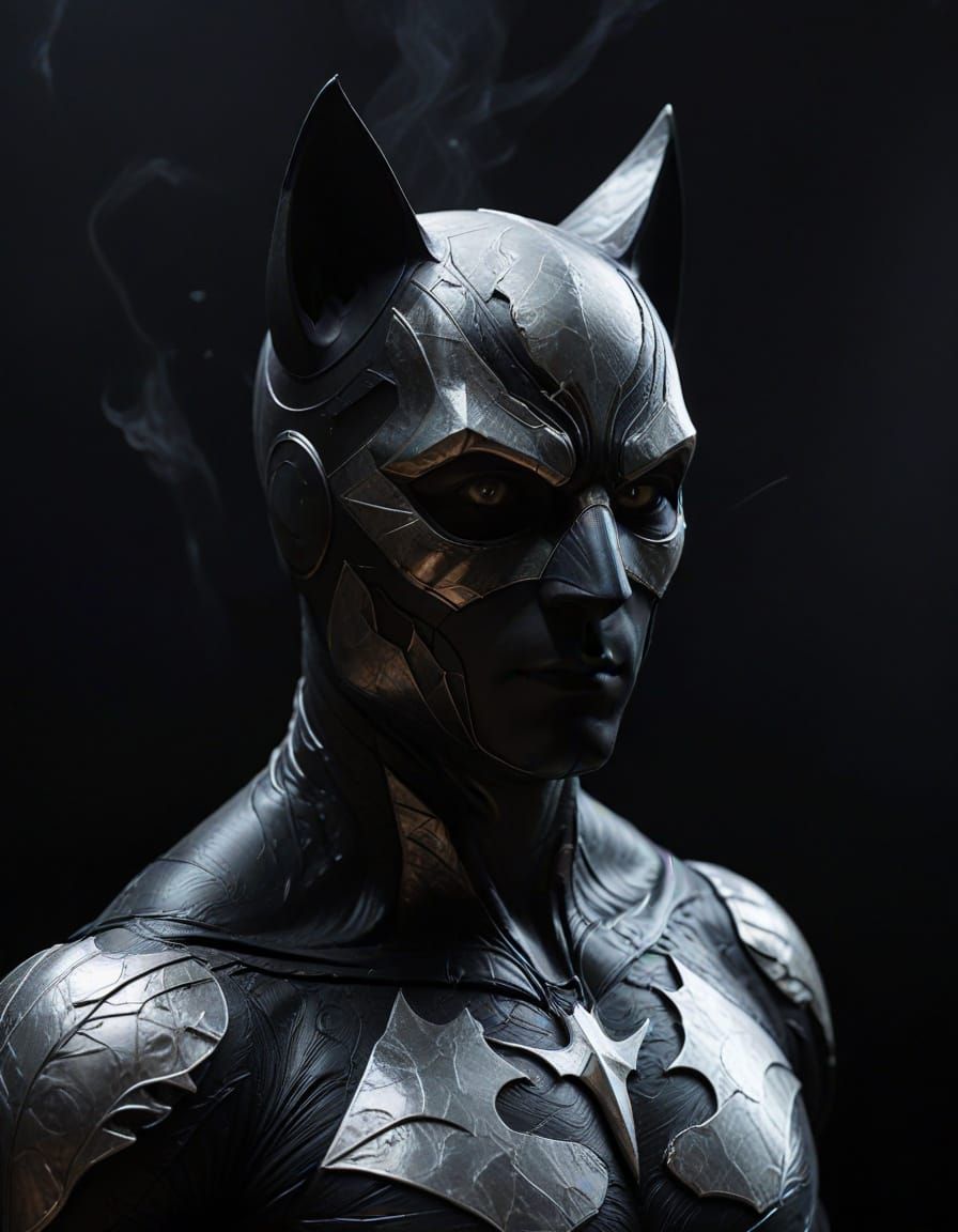 Mysterious Catman Silhouette