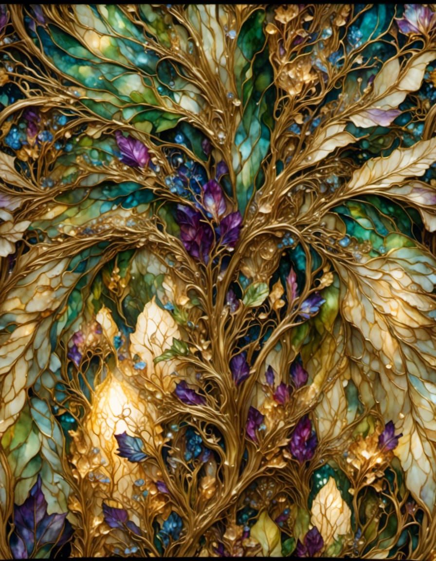 Exotic Island Creatures Gather in Jungle Fantasy Art