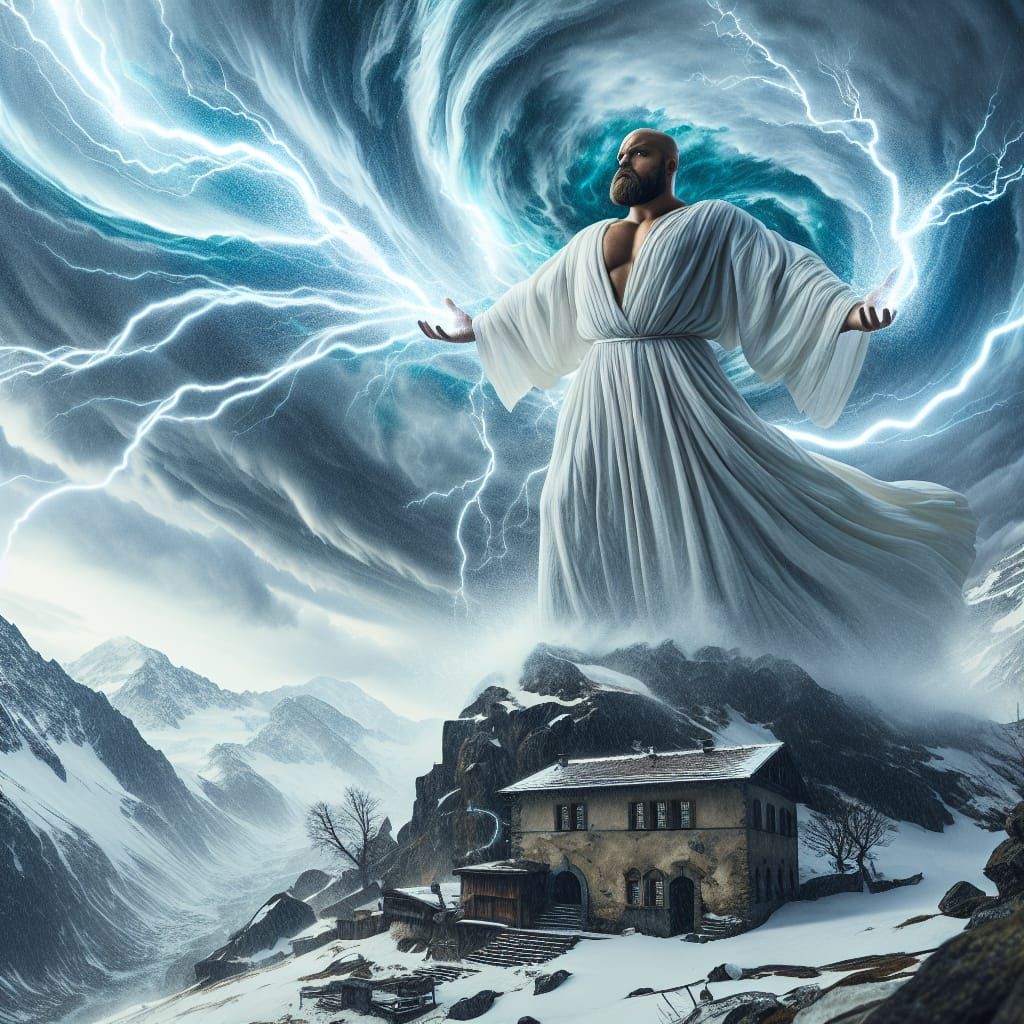 Majestic Jupiter Commands Lightning Storm