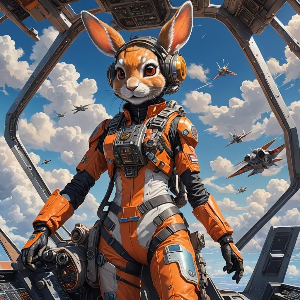 The new weapons specialist is a real "Gun Bunny".