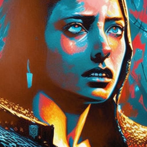 Gothic Horror Scene in Style of Gustave Doré