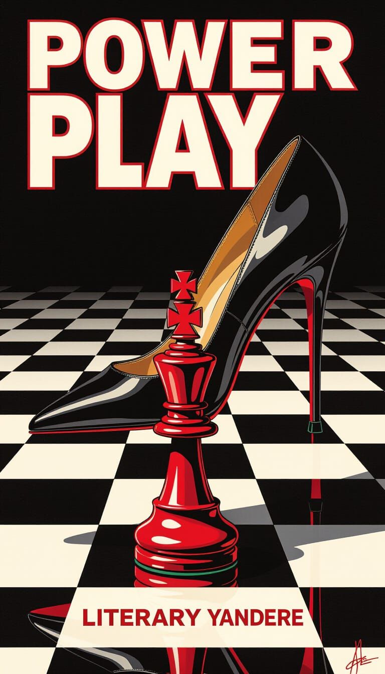 Stiletto Heel Crushing Chess King in Nagel Style