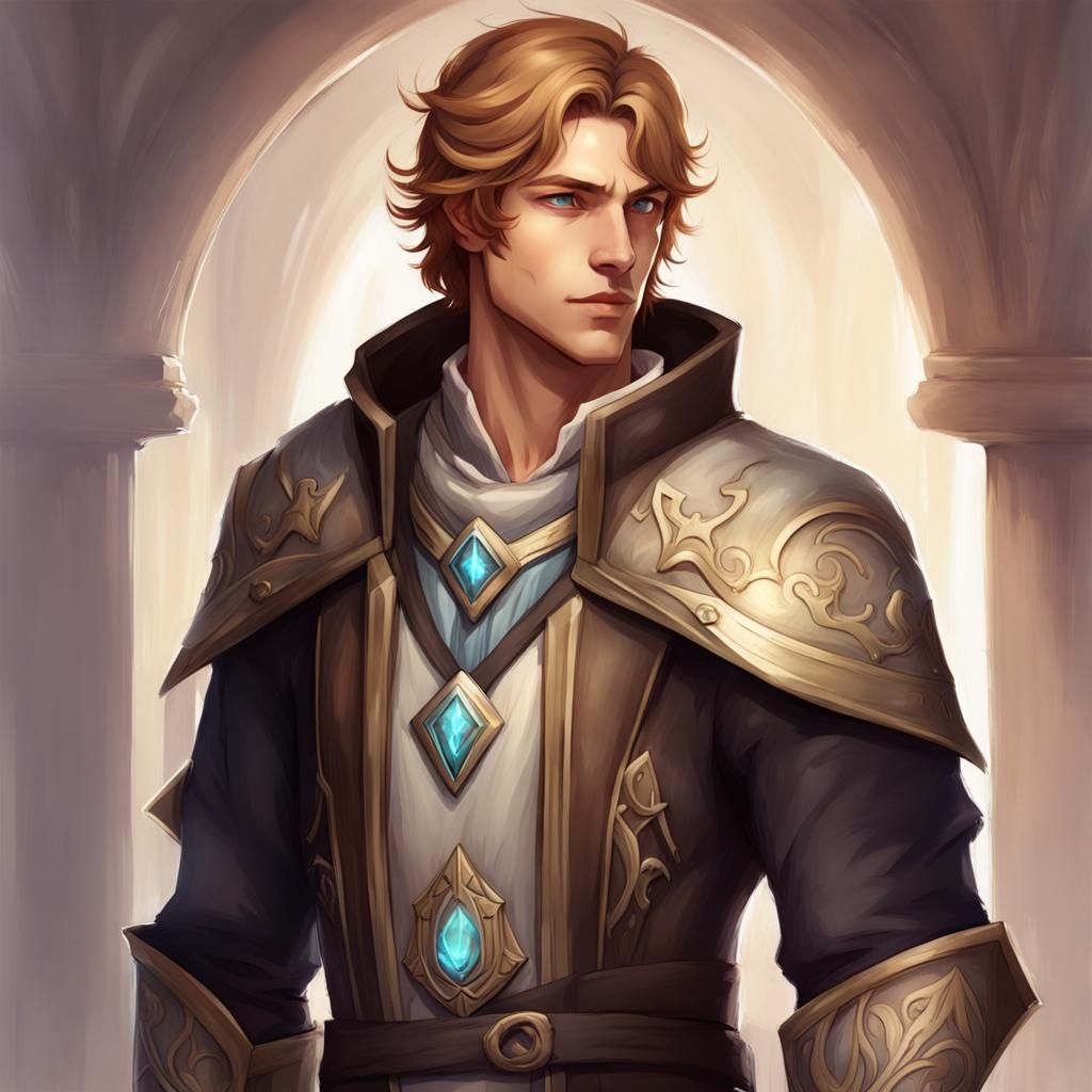 Ethereal Paladin with Community Guardian Emblem