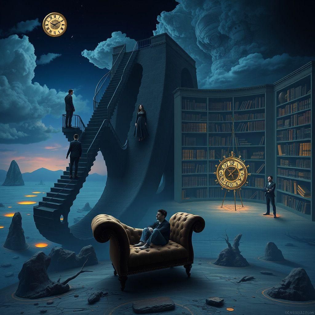 Surreal Sonder: Dreamlike Matte Painting