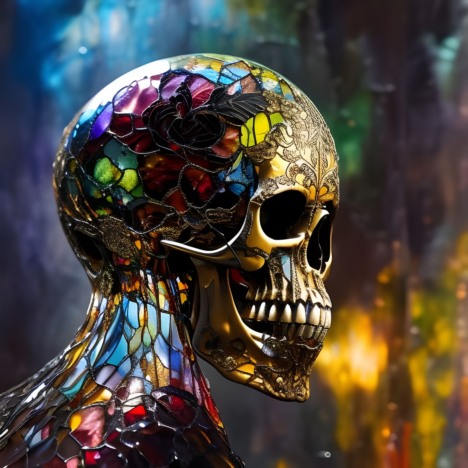 Stained Glass & Gold