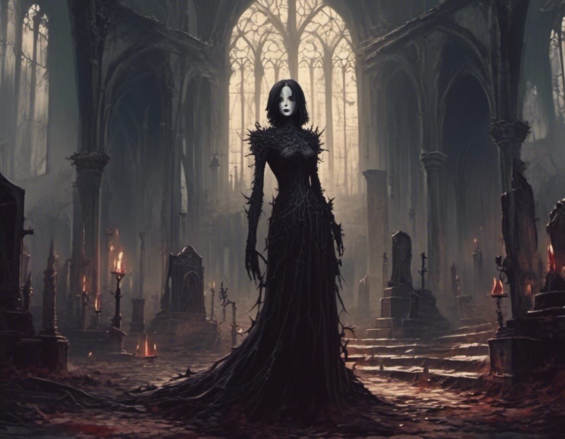 Macabre Ice Queen Rages Over Ruined World