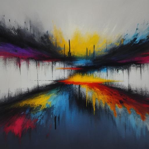 Abstract Illustration of Grief