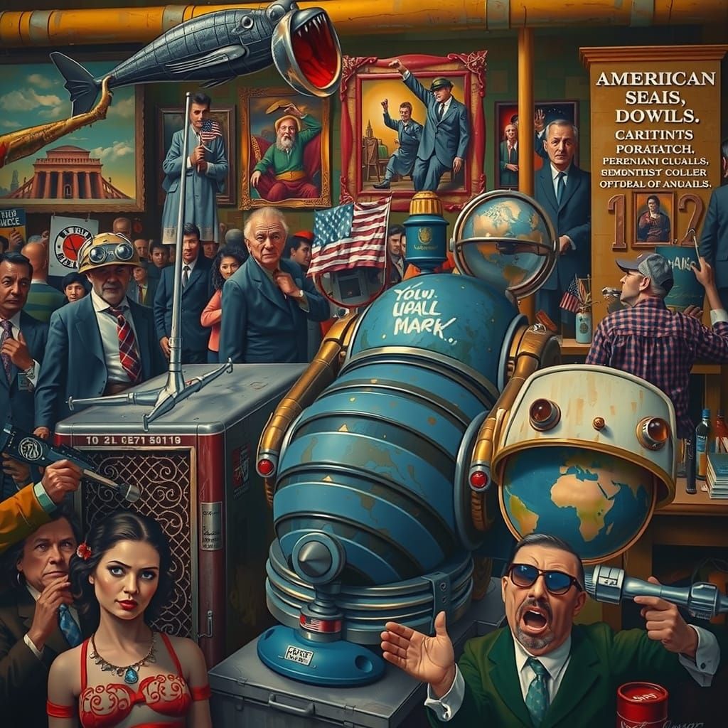 Chaotic American Decline as Surrealist Art