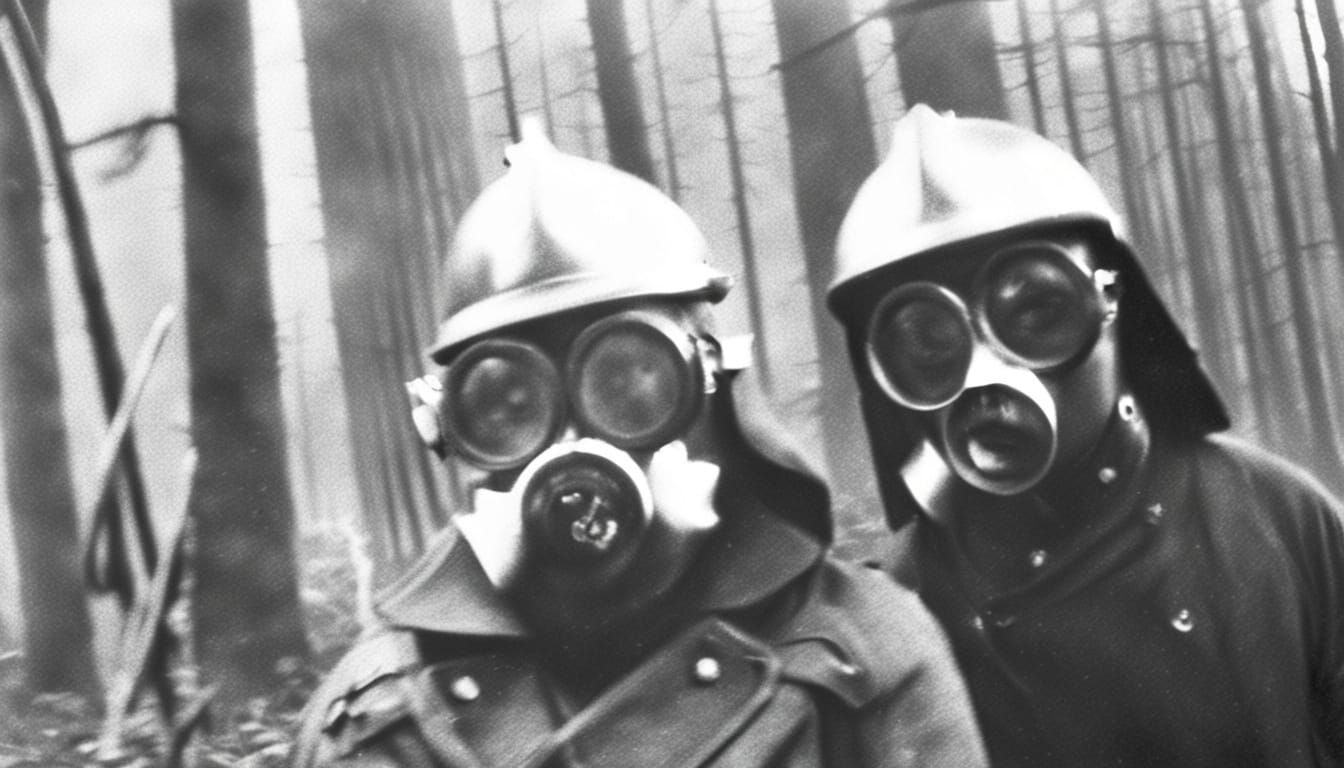 Warrior with Ornate Sword in Ethereal Forest