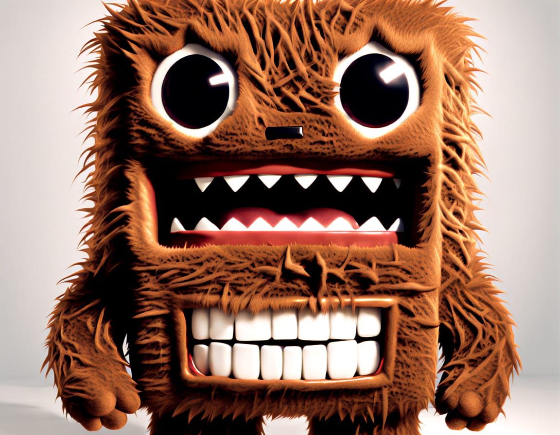 double mouth Domo-Kun