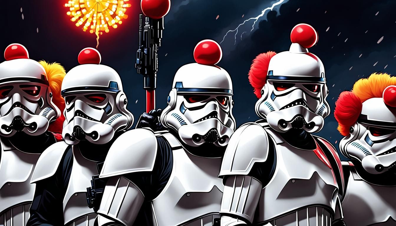 Clown Troopers Parody of Imperial March