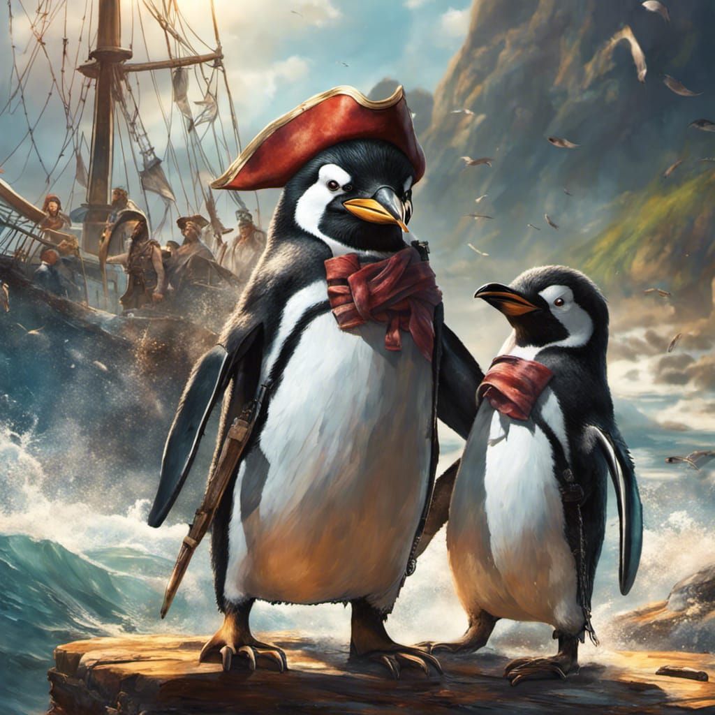 Pirate penguins