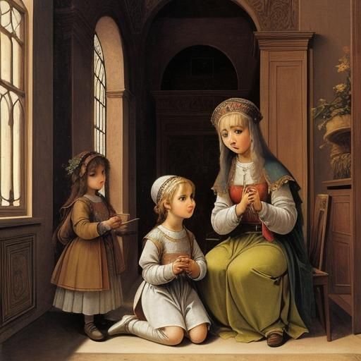 Childhood as Early Renaissance Painting