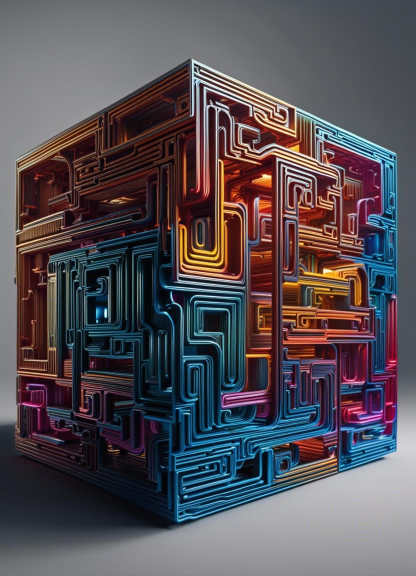 Infinite Cosmic Maze