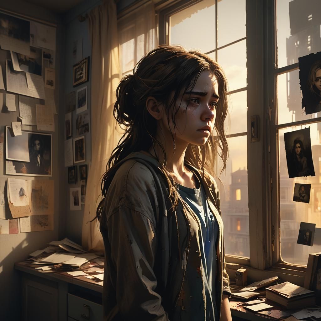 Girl with a Heavy Heart: Concept Art